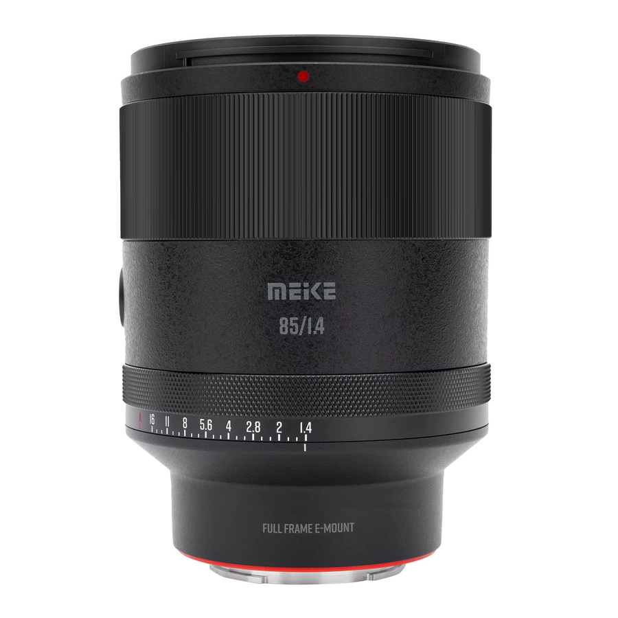 Meike Vollformat 85mm F1.4 Autofokus-Porträtobjektiv mit STM-Motor für Sony E, Nikon Z und L-Mount, Schwarz - Bild 2