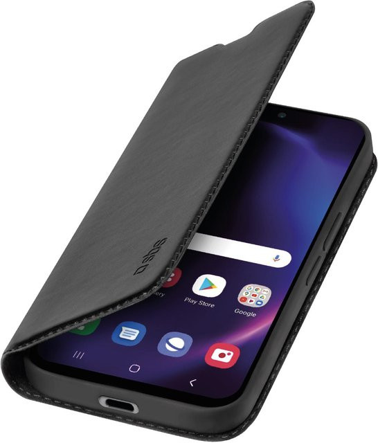 Bookcase Wallet Lite-Hülle für Samsung Galaxy S24 in Schwarz - Bild 1