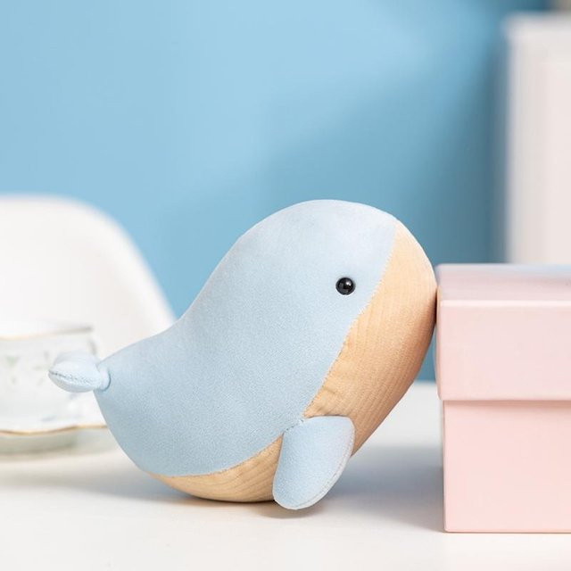 Yiran Health & Beauty Orca Schwertwal Plüschtier, 17cm - Bild 1