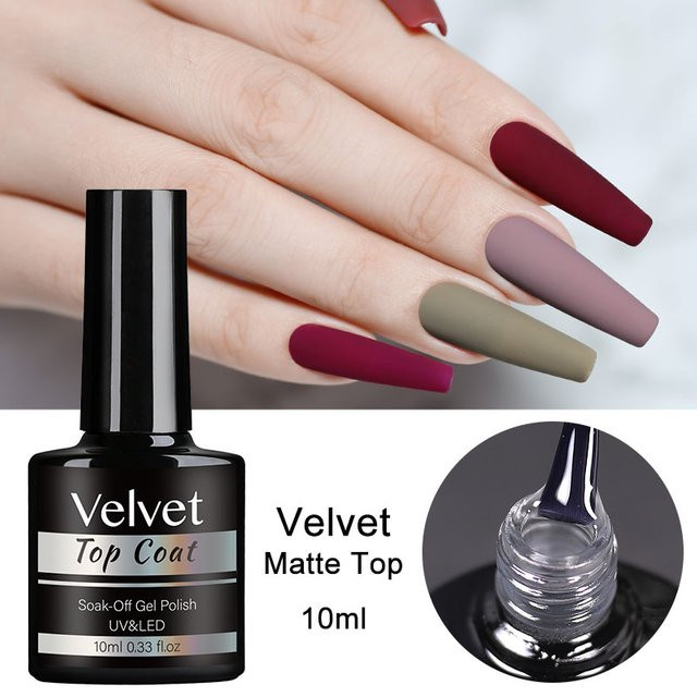 Arte Clavo Matte Top Coat Gel Polish, 10 ml, Matt - Bild 1
