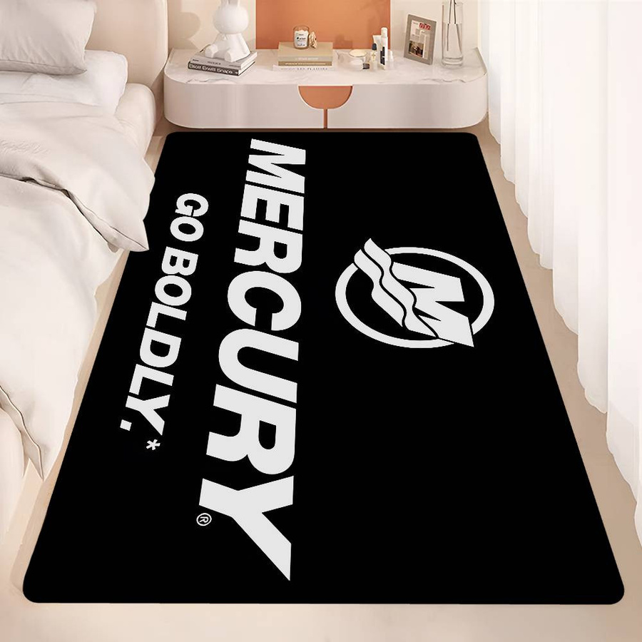 Mercury Racing Bereichsmatte Modern, Waschbar und Rutschfest, B/T: 160 x 230 cm - Bild 4