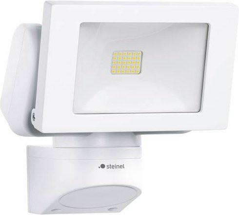 Steinel LS 150 069223 LED-Außenstrahler in Schwarz oder Weiß, 14.7W, Neutralweiß, IP44, verstellbarer Floodlight für Garten und Wand - Bild 1