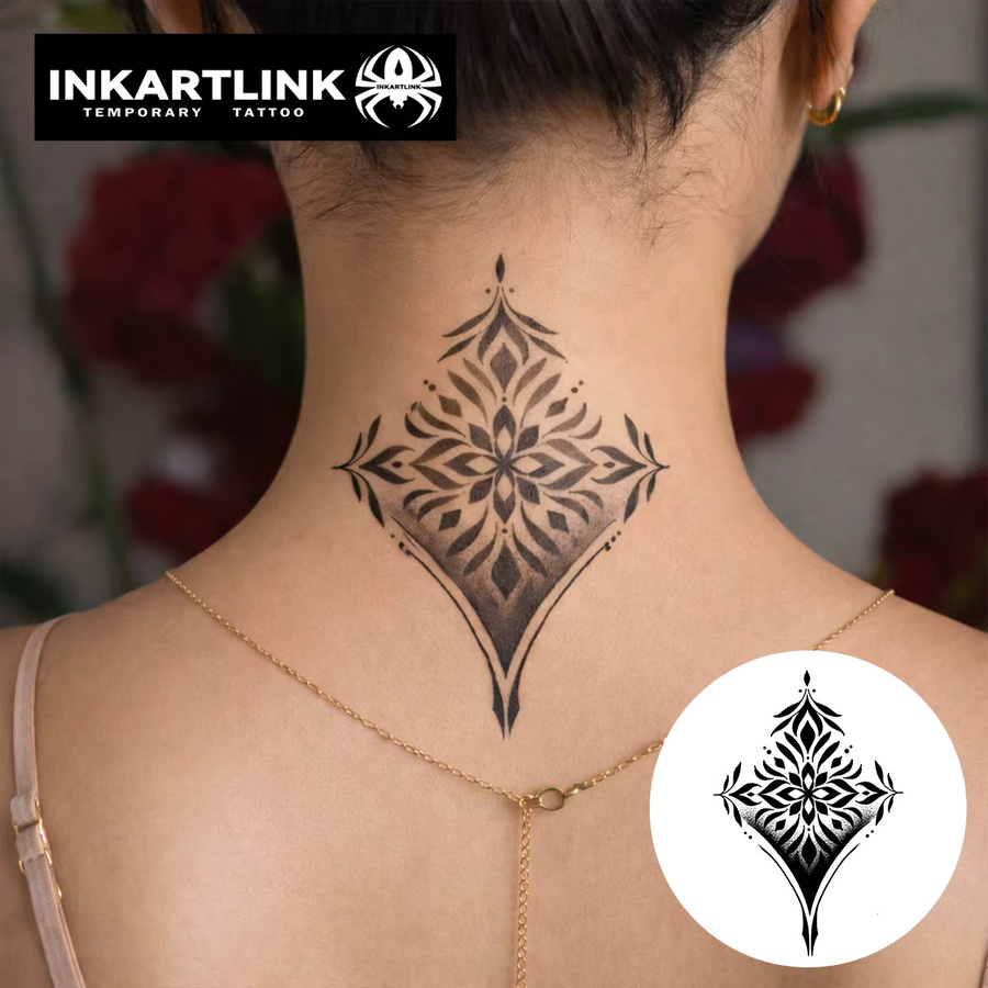 INKARTLINK Minimalistischer Saft-Tattoo-Patch, wasserfest - Bild 2