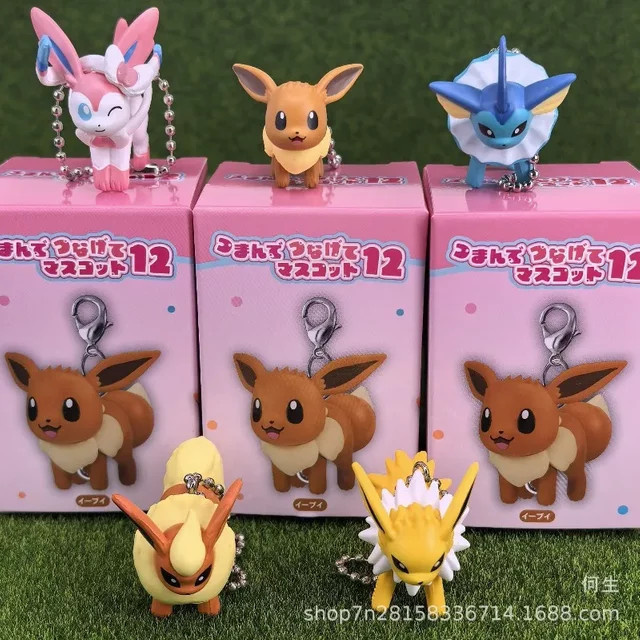 Bandai Pokémon Blind Box, Charizard Eevee Puppen-Modell, Anhänger-Spielzeug, ab 6 Jahren - Bild 1