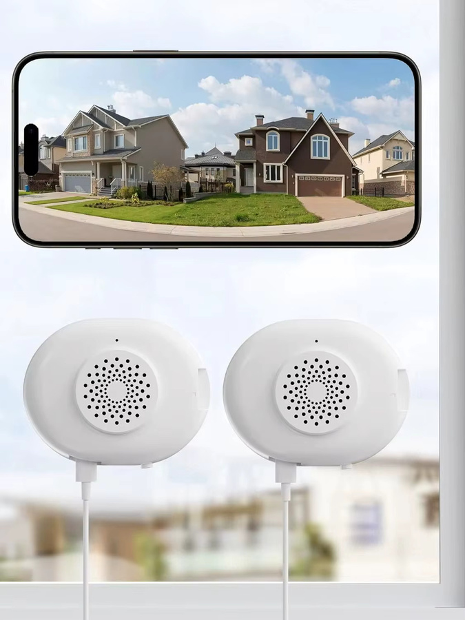ZOSI C680 3MP 2K Fenster-Sicherheitskamera in Weiß mit vollfarbiger Nachtsicht, 2-Wege-Kommunikation und Dual-Band 2,4/5GHz WLAN für deine Haussicherheit - Bild 8