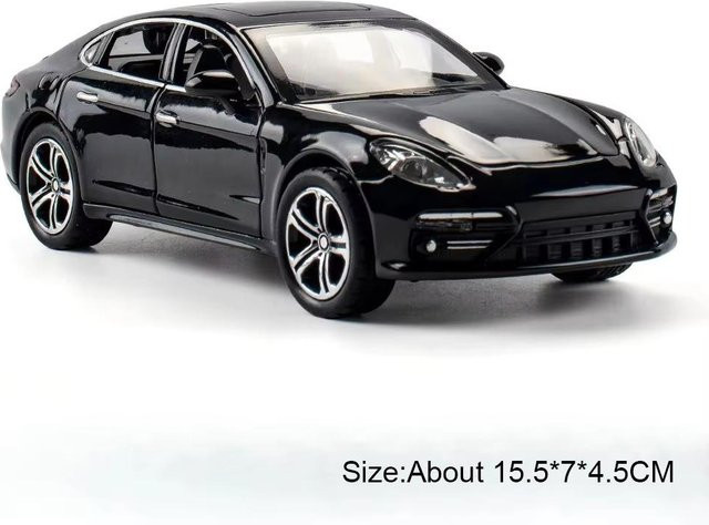 Macan Panamera Sportwagen Modell, 1:32, Druckguss, mit Sound und Licht, ab 14 Jahren - Bild 1