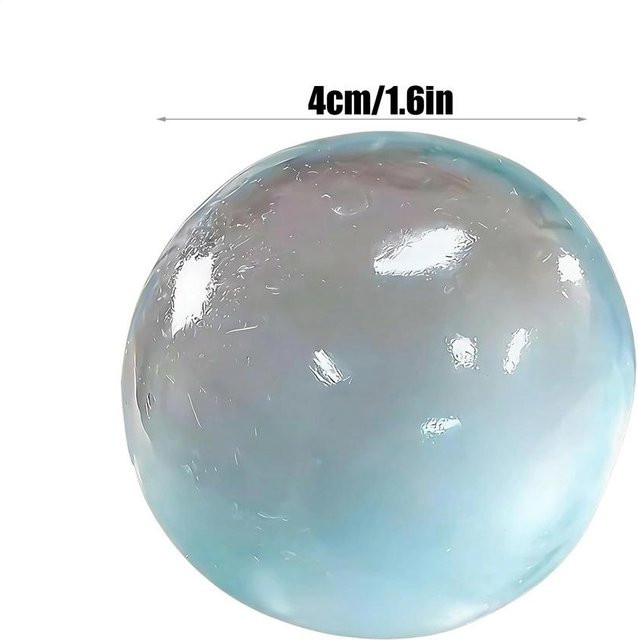 Kokosöl Slow-Rebound Quetschball, Stressball, blau - Bild 1