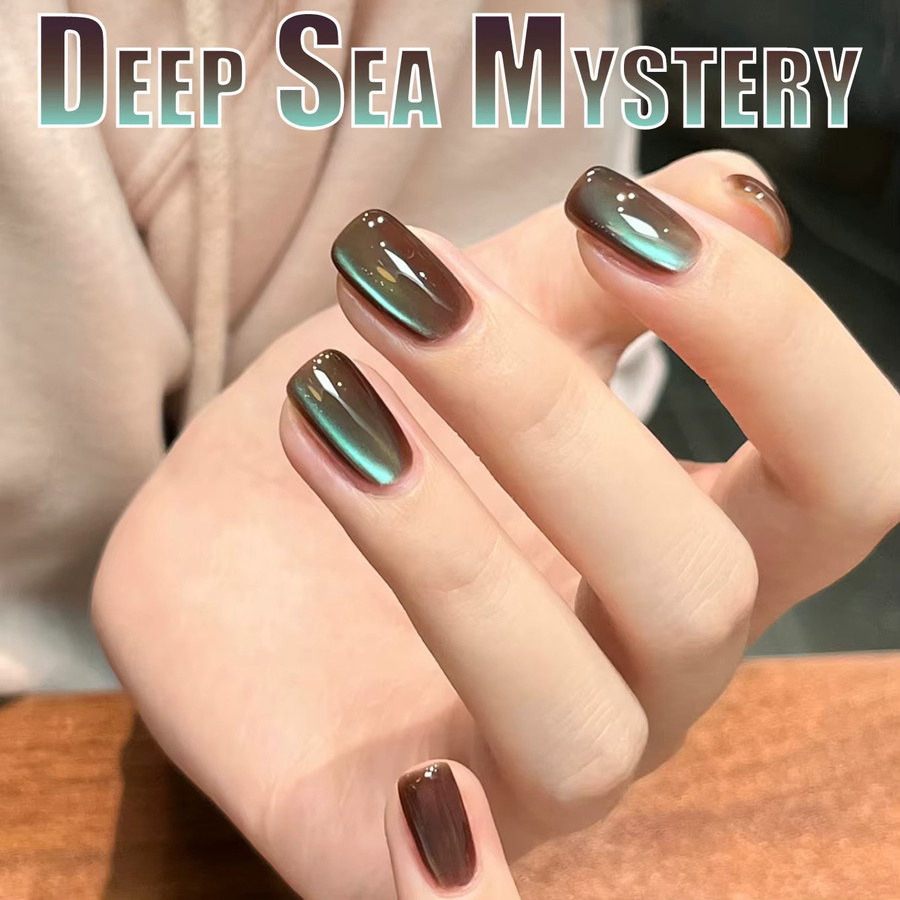 PSK Deep Sea Secrets Cat Eye Gel Nagellack, Satin, Unisex - Bild 5