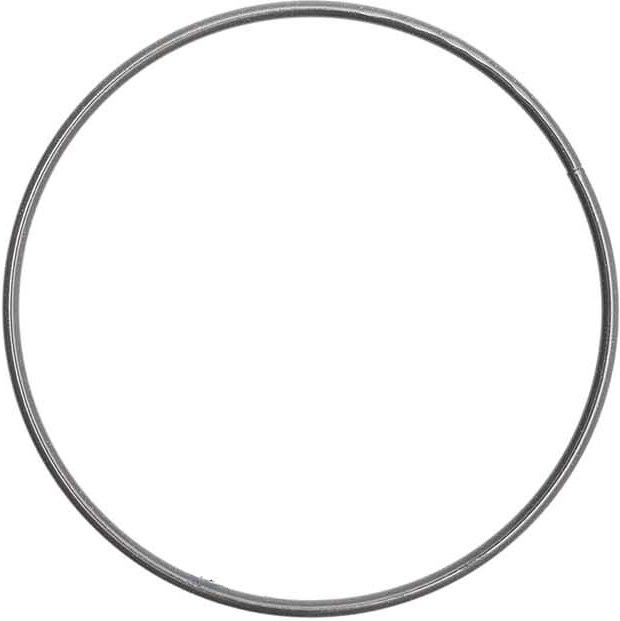 Rico Design Metallring in Anthrazit mit einem Durchmesser von 10 cm - Bild 1