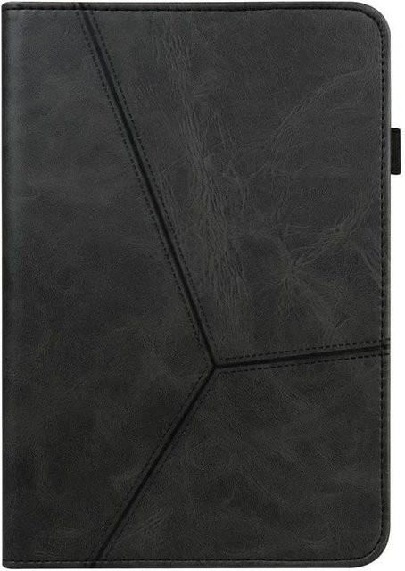 Xiaomi Redmi Pad 2 Pro 12.1 Hülle aus luxuriösem PU-Leder als Brieftasche und Ständer in Schwarz - Bild 1