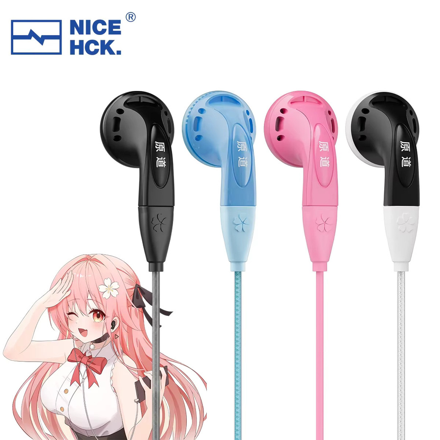 NICEHCK YDSmall In-Ear-Ohrhörer mit 14,8 mm PEI dynamischem Treiber, HiFi Musik- und Gaming-Kopfhörer mit HD-Mikrofon, Schwarz, 3,5 mm Jack oder Typ-C-Stecker - Bild 2