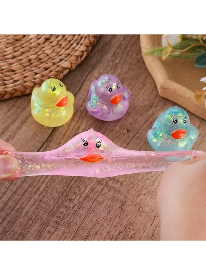 Schylling Aurora-Ente, Tier-Spielzeug, Silikon, Bunt / Mehrfarbig - Bild 3