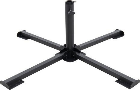 Doppler Sonnenschirmständer für Parasols in Anthrazit und Schwarz, B/T/H: 40 x 40 x 35 cm - Bild 1