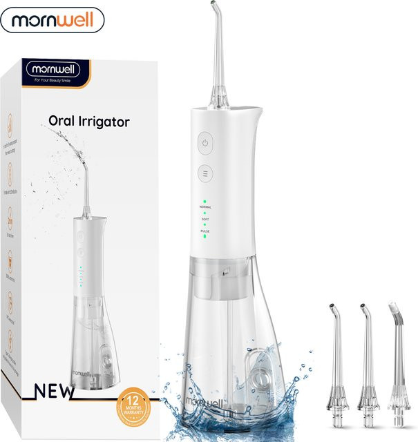 Mornwell Wasserflosser F29/D52, Tragbar, USB-aufladbar, Unisex - Bild 1