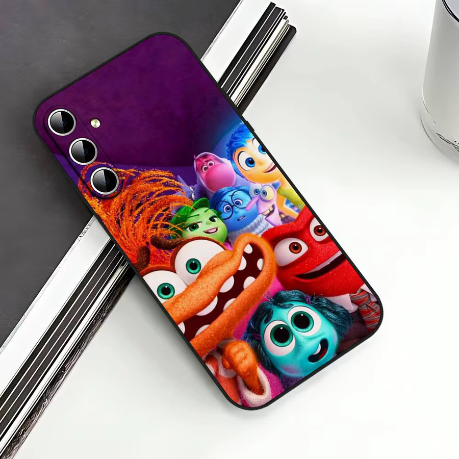I-Inside O-Out Soft Cover Handyhülle für Samsung Galaxy S21 S22 S23 S24 S25 S26 Ultra Plus FE 5G A52S in Multicolour - Bild 3