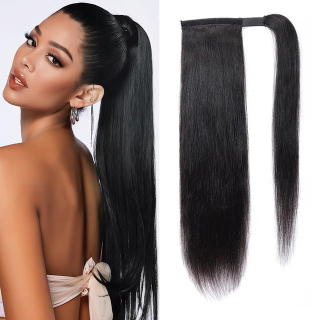 Tomiyaa Clip-In-Haarverlängerung Ponytail, Echthaar, Damen - Bild 1