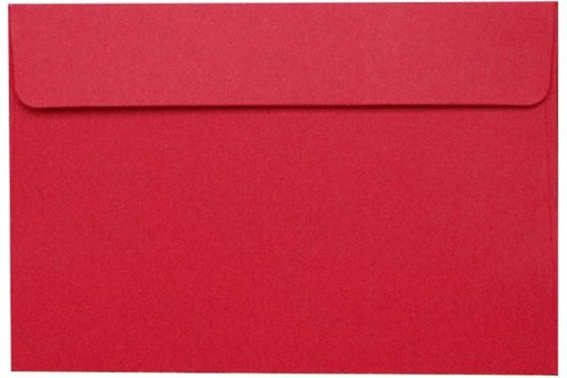 Yiran Furniture Vintage Briefumschläge Set aus Papier in Rot, 10 Stück - Bild 1
