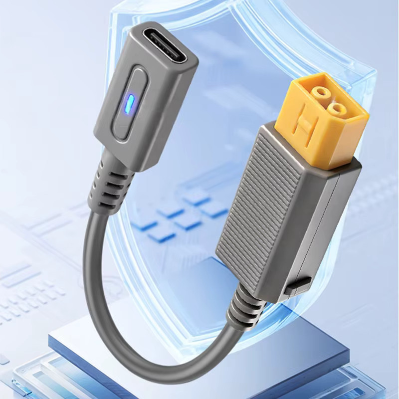 USB-C auf Nintendo Wii U PD-Ladekabel Adapter mit Anzeigeleuchte - Bild 2