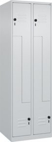C+P Z-Spind Classic PLUS Spind mit 4 Fächern, Grau, B/T/H: 60 x 50 x 185 cm - Bild 1