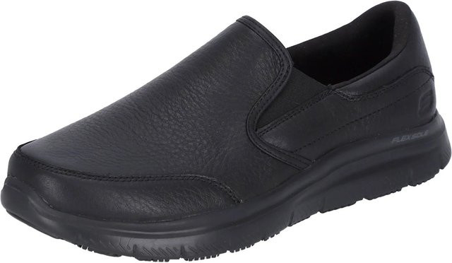Skechers Arbeitsschuhe Flex Advantage SR Bronwood aus Leder in Schwarz Gr. 42,5 - Bild 1