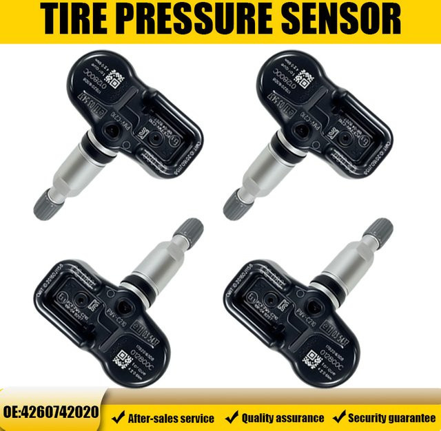 ANWAYTECH Reifendrucküberwachungssensor TPMS 4260742020 in Schwarz kompatibel mit Citroen C1 und Lexus CT ES GS IS LS Serie sowie PMV-C210 - Bild 1