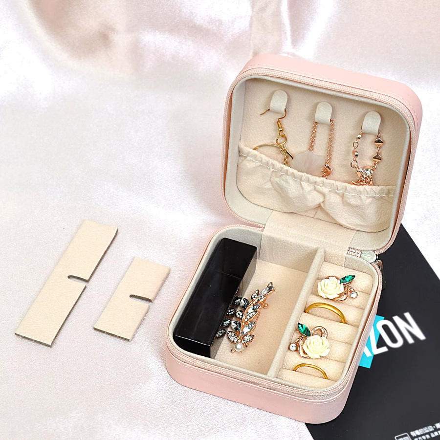 Wunionup Schmuck-Reiseetui, PU-Leder, Damen - Bild 2
