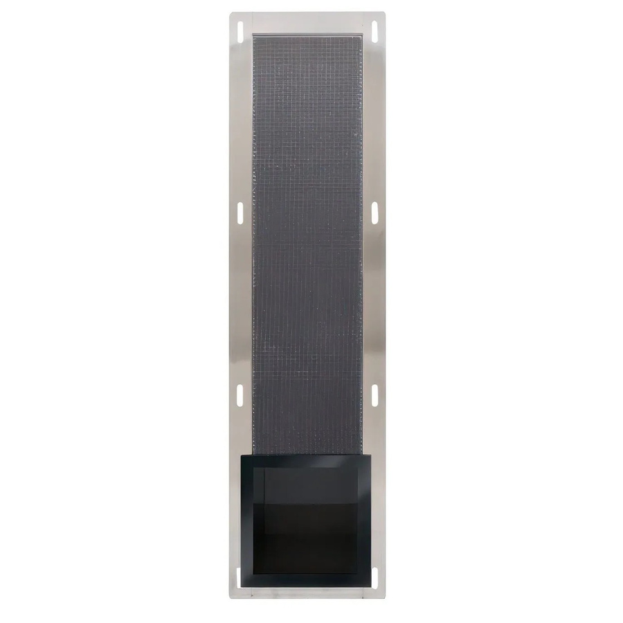 KOLMAN WC-Papieraufbewahrung Unterputz aus Edelstahl in Schwarz, B/T/H: 72 x 19,5 x 12,3 cm - Bild 2