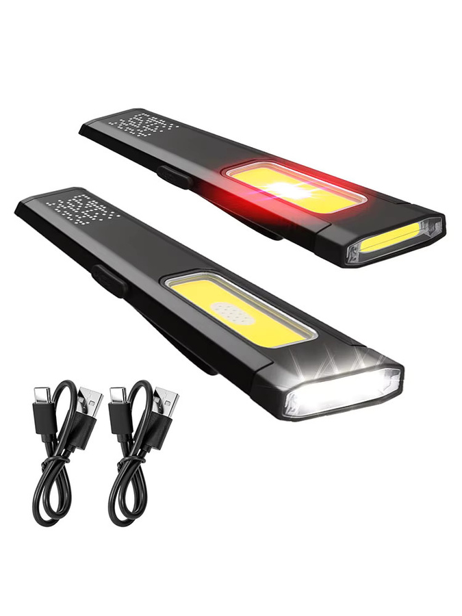 BALDR LED-Schlüsselanhänger-Taschenlampe in Schwarz, 600 lm, wiederaufladbar via USB-C, Mini-Taschenlampe mit Magnet und Flutlichtfunktion - Bild 4
