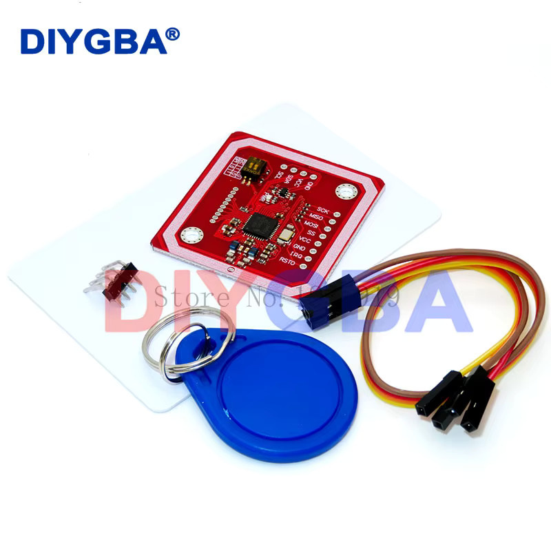 PN532 NFC RFID Wireless Modul V3 mit IC S50 Karten und weißer Schlüsselkarte, unterstützt I2C, SPI und HSU - Bild 2