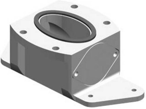 Siemens SPS-Adapter 6AV7674-0KA00-0AA0 in Grau - Bild 1