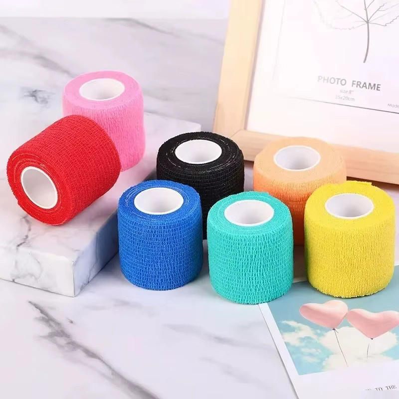 Selbstklebendes medizinisches Klebeband in Blau, sterile Erste-Hilfe-Rolle, Breite: 5 cm, Länge: 4,5 m - Bild 3