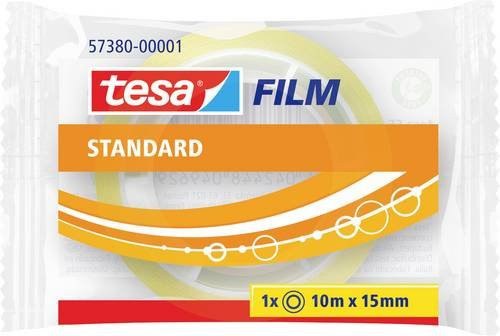 tesafilm Klebeband Tesa transparent Breite: 15 mm, Länge: 10 m - Bild 1
