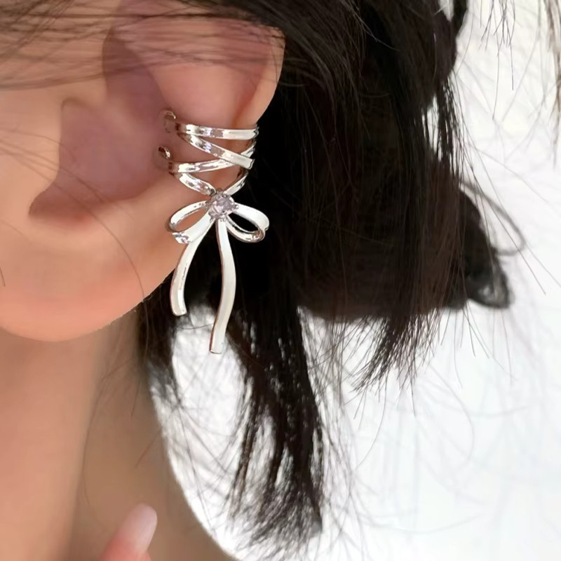 Ohrclips Bogenknoten, Damen - Bild 2