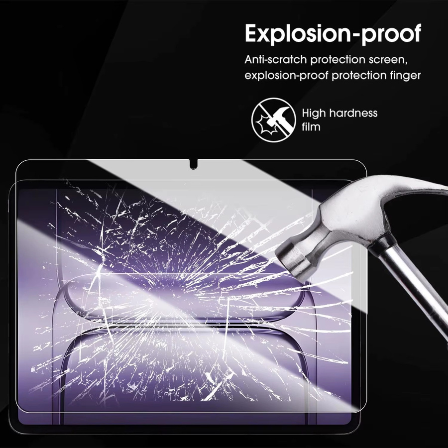 OnePlus Pad 3 Displayschutzfolie aus gehärtetem Glas, transparent, 13,2 Zoll, HD-klar und stoßfest mit Installations-Kit - Bild 2