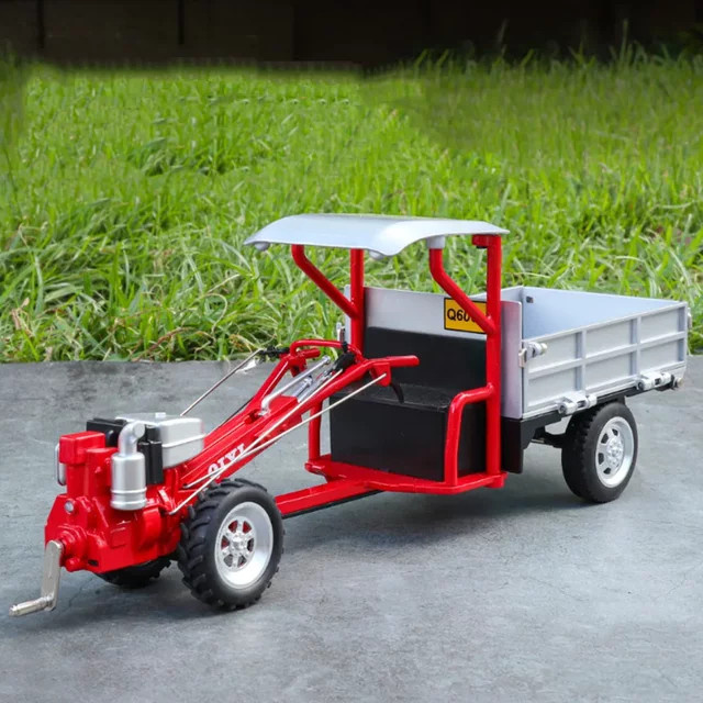 MINI AUTO Walking Traktor Modell, Skala 1/16, Metall, mit Licht und Sound - Bild 1
