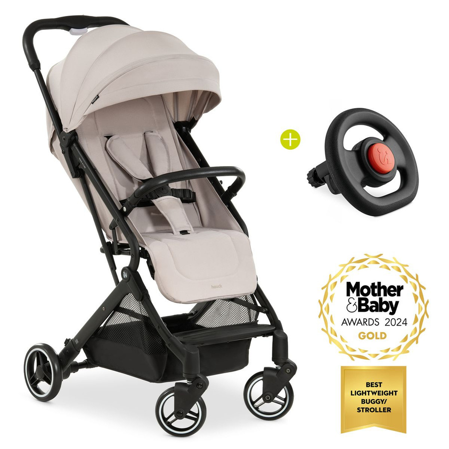 Hauck Reisebuggy und Sportwagen Travel N Care mit Buggy-Lenkrad, Beige, B/T/H: 58 x 44 x 22 cm - Bild 1