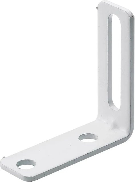 Hettich Verstellwinkel aus Stahl in Weiß B/H/T: 5,5 x 5,5 x 2,0 cm - Bild 1