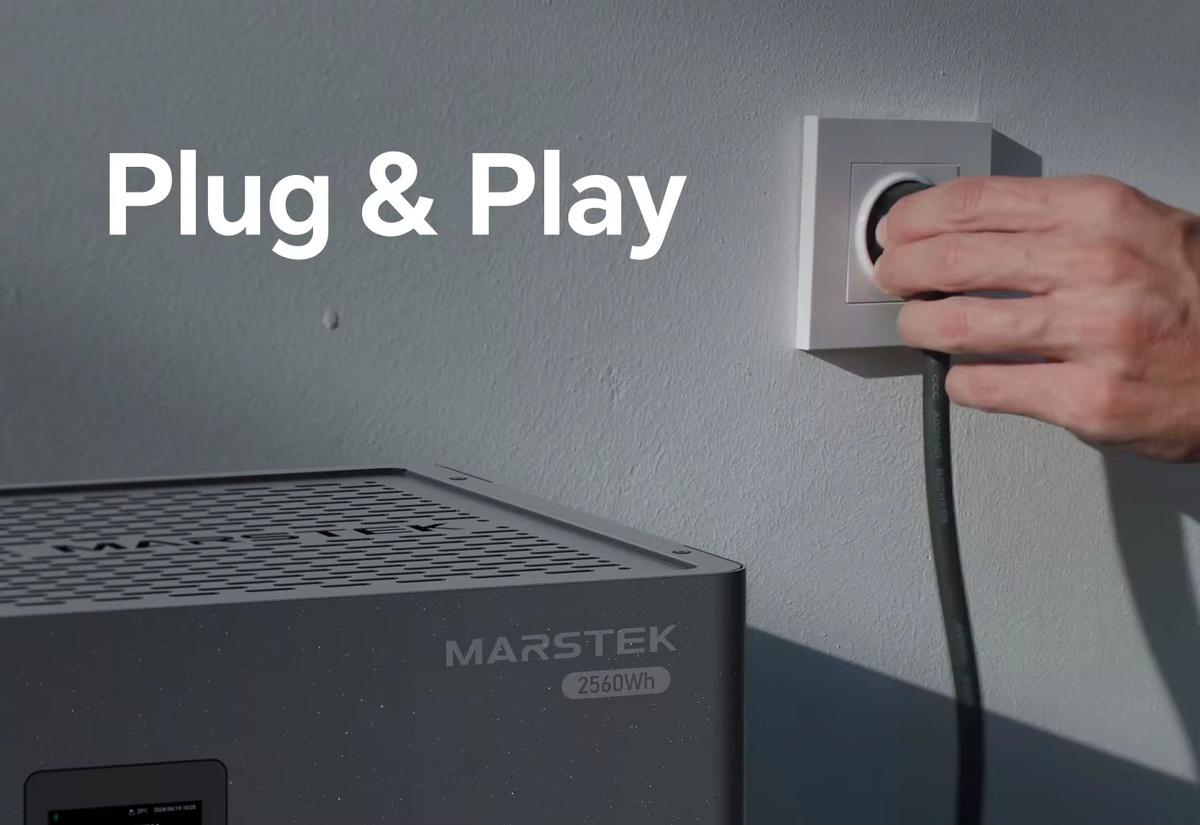 Marstek Solarspeicher Jupiter C+ 2560Wh Plug & Play Stromspeicher für Balkonkraftwerke und PV-Anlagen - Bild 4