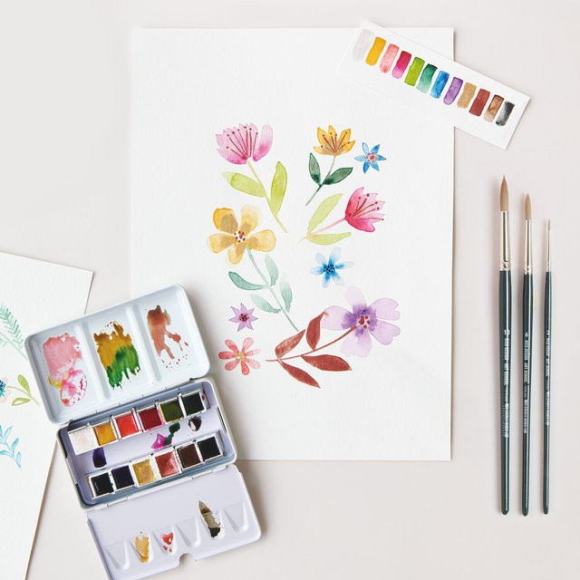Rico Design DIY Set Aquarell - Bild 1