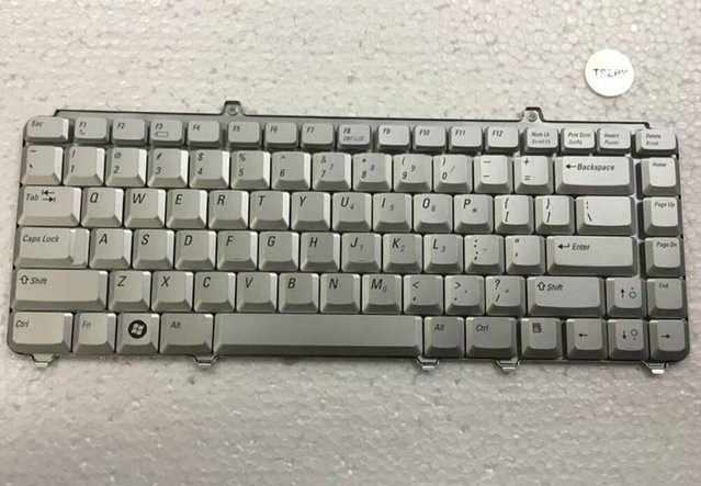 Dell Ersatztastatur für Inspiron 1420 1520 1521 1525 1526 M1330 M1530 in Silber mit US-Layout - Bild 1
