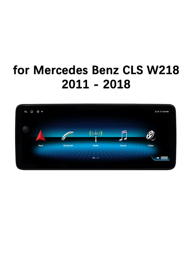 LIARO-NAVI Multimedia-Navigationssystem für Mercedes Benz CLS W218 (2011 - 2018) mit Android 16, Carplay, GPS, Bluetooth und 4G in Schwarz - Bild 7