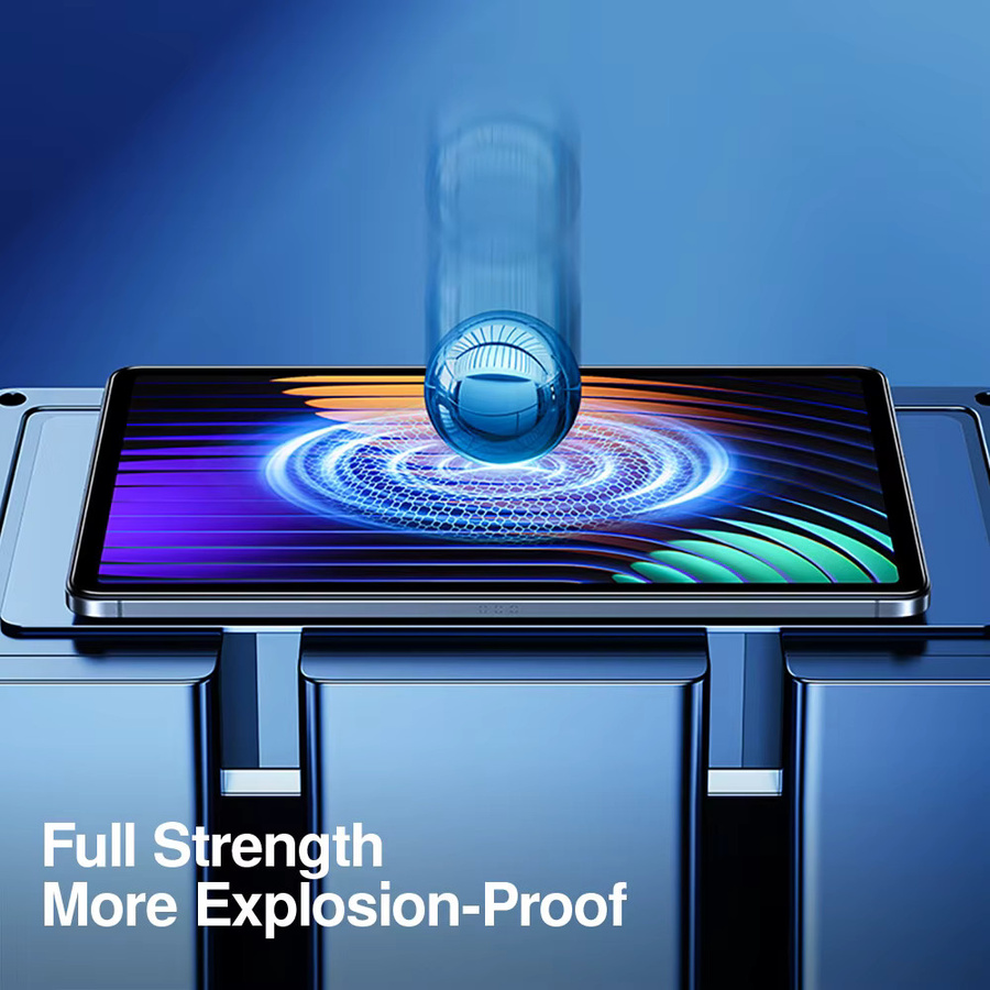 SmartDevil 2er-Pack Displayschutzfolie aus gehärtetem Glas für Xiaomi Pad 8 Pro, 7 Ultra und 6 Tablet, HD, klar, mit Anti-Blaulicht-Schutz - Bild 3