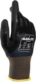 MAPA Handschuh Ultrane 525 Nitrilhandschuh in Blau und Schwarz, Größe 10 - Bild 1