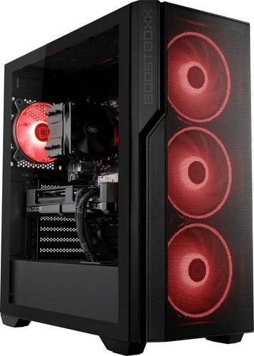 CSL Computer Gaming PC M12190H Desktop PC in Schwarz mit AMD Ryzen 5 8400F, 16GB RAM, 1TB SSD und AMD Radeon RX 9070 16GB GDDR6 unter Windows - Bild 1