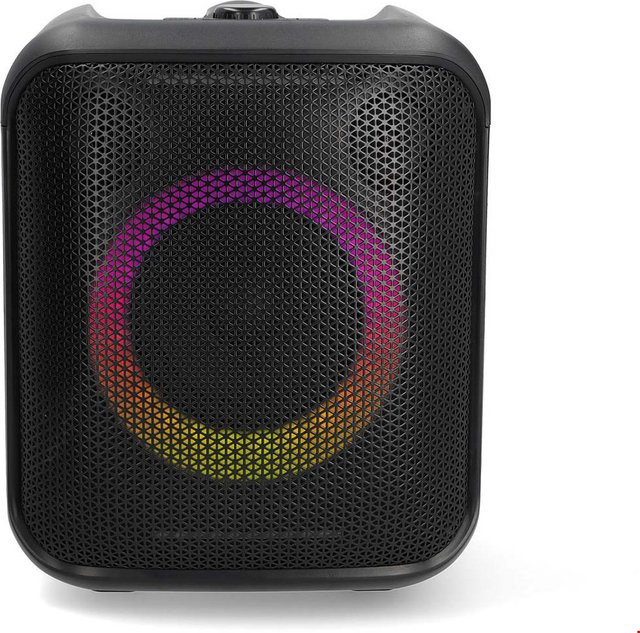 Nedis Party-Lautsprecher SPPT2450BK in Schwarz mit Bluetooth und USB-A Anschluss - Bild 1