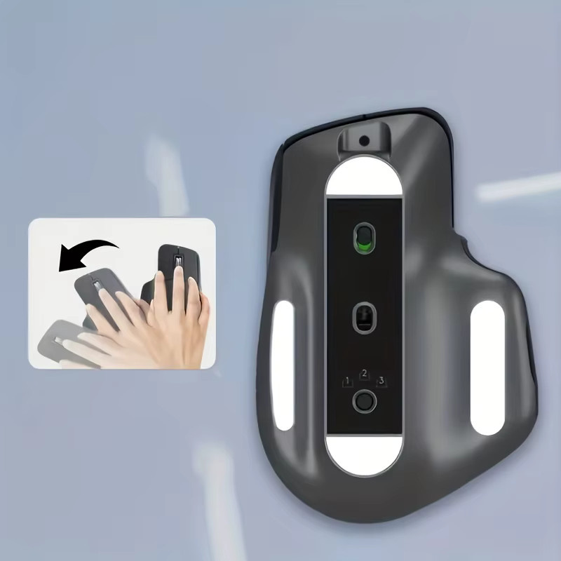 Logitech Anti-Rutsch-Mauspad aus TPU für MX Master 3/3S und 2/2S, 1 Set Maus-Fußgriffpads zur Verbesserung des Griffs - Bild 2