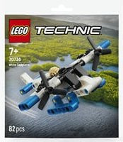 LEGO Technic Wasserflugzeug in Weiß, Konstruktionsspielzeug für Kinder ab 7 Jahren - Bild 1