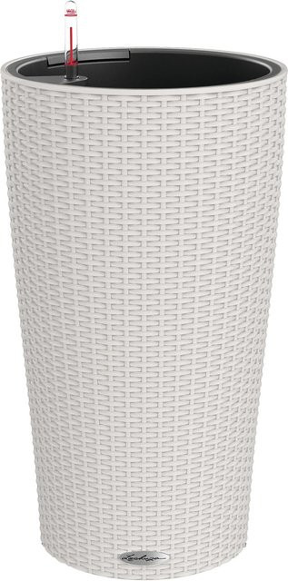 Lechuza Pflanzsäule Cilindro Cottage Lichtgrau mit Bewässerungssystem Durchmesser: 23 cm - Bild 1