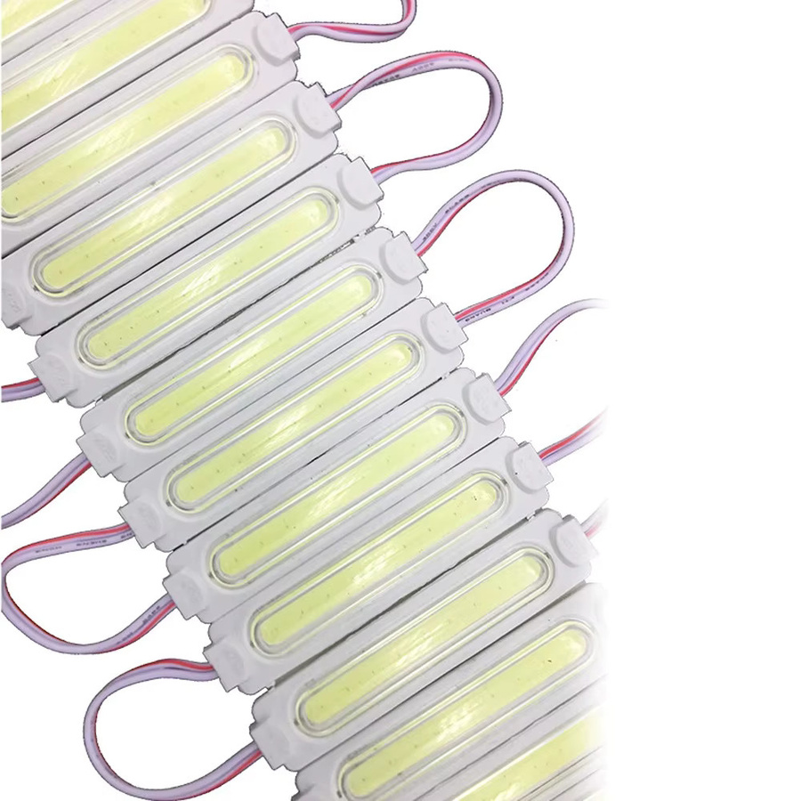 JOYPJLIT 10er Set COB LED Modul Licht DC 12V 24V 3 Watt Multicolour für LED Zeichen und Hintergrundbeleuchtung - Bild 5