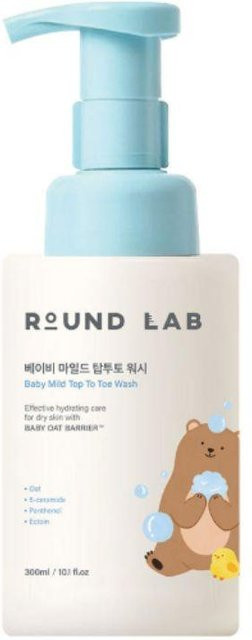 ROUND LAB Baby Mild Top-to-Toe Wash, Haar- & Körperreiniger, 300 ml, Kinder - Bild 1